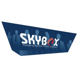 Tapered Triangle Double Sided Hanging Banner