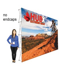 15ft X 10ft RPL Fabric Pop Up Display - Straight Graphic Package