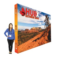 15ft X 10ft RPL Fabric Pop Up Display - Straight Graphic Package