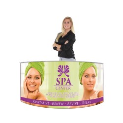 EZ Fabric Counter - Curved DOUBLE Graphic Package EZ Fabric Counter - Curved DOUBLE Graphic Package