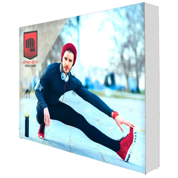 10 x 7.5 ft. Lumiere Light Wall Backlit Single or Double Sided (Graphic Package)
