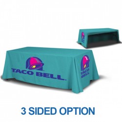 8ft Table Throw Full Color Graphic Package