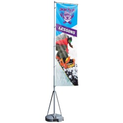 13 ft. Mondo Flag - Print and Stand 13 ft. Mondo Flag - Print and Stand
