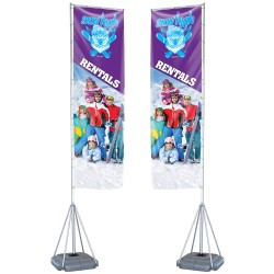 17 ft. Mondo Flag - Print and Stand