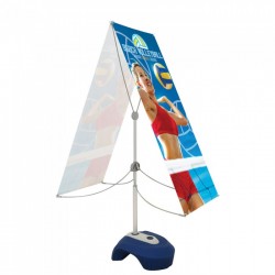 Zephyr Outdoor Banner Stand and Print
