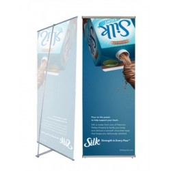 L Indoor Banner Stand | PRINT AND STAND PACKAGE