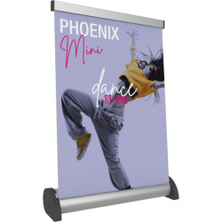 Tabletop Phoenix Mini 400 Banner Stand and Print Tabletop Phoenix Mini 400 Banner Stand and Print
